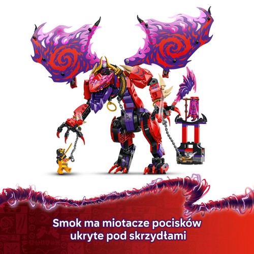 NINJAGO® Smok chaosu Kiełogrzmot 71832 LEGO 1 sztuka