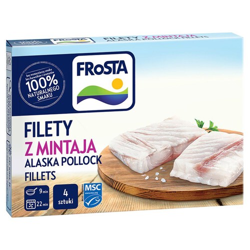 Filety z mintaja glauzra poniżej 5% FRoSTA 300 g