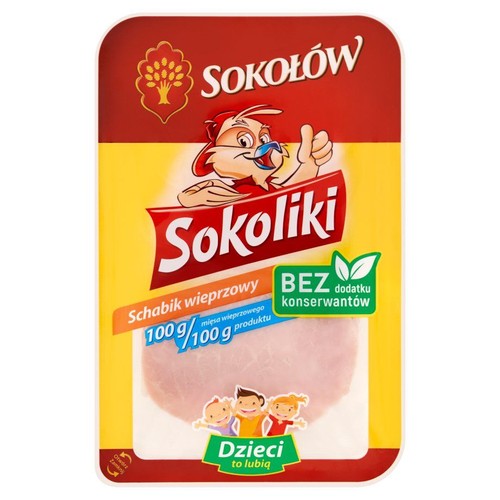 Sokoliki schabik wieprzowy Sokołów 100 g