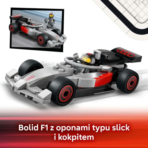 Zabawka City Ciężarówka F1® z bolidem Audi F1® 60493 LEGO 1 sztuka