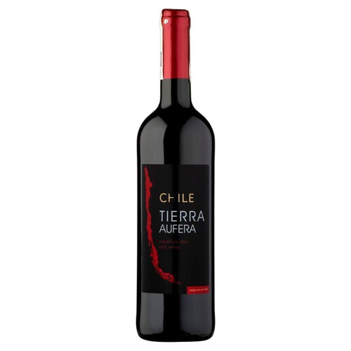 Czerwone półwytrawne wino chilijskie Tierra Aufera 750 ml