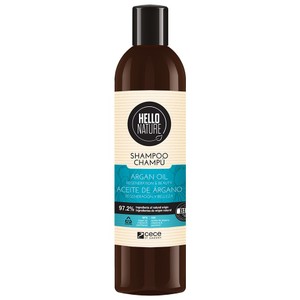 Szampon z olejkiem arganowym HELLO NATURE 300 ml