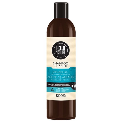 Szampon z olejkiem arganowym HELLO NATURE 300 ml