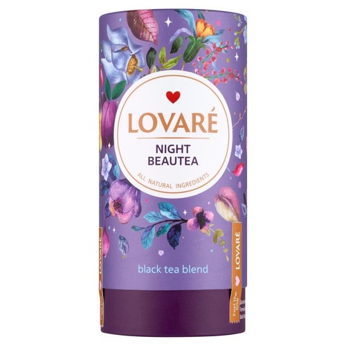 Herbata czarna z dzikimi jagodami Night Beautea Lovaré 80 g