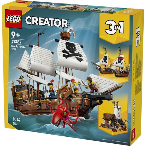 Creator 3 w 1 Legendarny statek piracki 31387 LEGO 1 sztuka