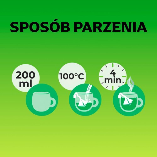 Herbata zielona mandarynka i pomarańcza Lipton 20 torebek