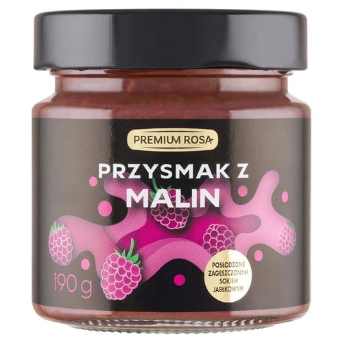 Przysmak z malin Premium Rosa 190 g