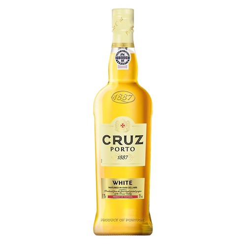 Wino wzmacniane białe słodkie White alk. 19,0% obj. Porto Cruz 750 ml