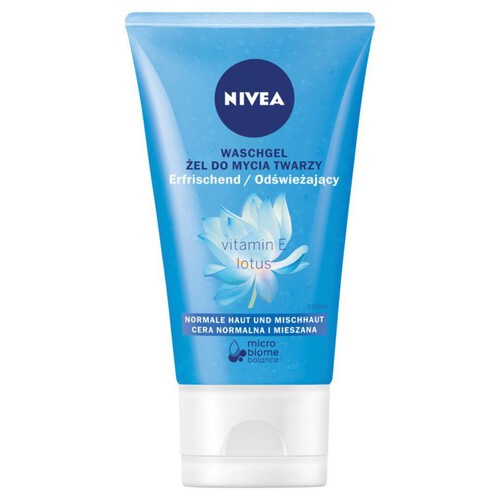 Żel do mycia twarzy cera normalna i mieszana NIVEA 150 ml