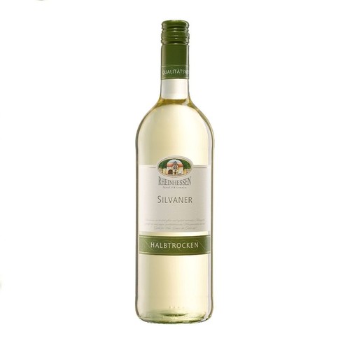 Wino niemieckie białe półwytrawne Silvaner alk. 11,5% obj. Niersteiner 1 l