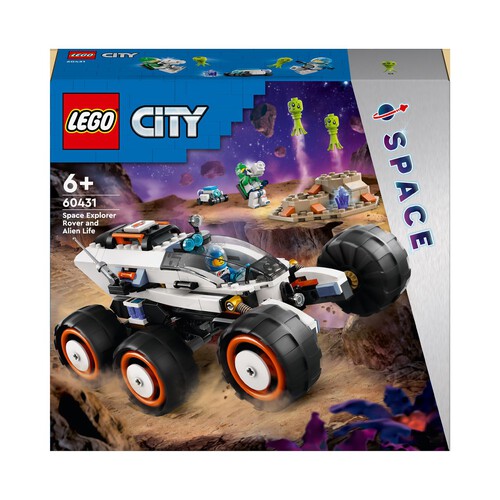 City Kosmiczny ³azik i badanie ¿ycia w kosmosie 60431 LEGO zestaw