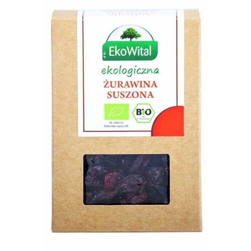 Ekologiczna żurawina suszona EkoWital 150 g