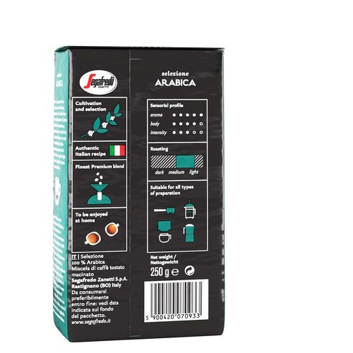 Kawa mielona Selezione Arabica Segafredo Zanetti 250 g