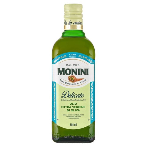 Oliwa z oliwek Extra Vergine delicato Monini 500 ml