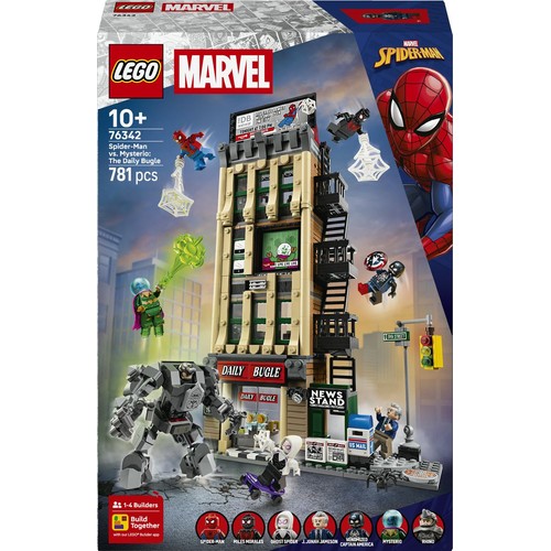 Marvel Spider-Man kontra Mysterio: Daily Bugle 76342 LEGO 1 sztuka
