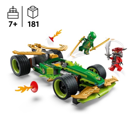 NINJAGO® Samochód wyścigowy Lloyda z napędem typu pull-back 71828 LEGO 1 sztuka