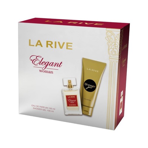 Zestaw Elegant Woman woda perfumowana + żel pod prysznic LA RIVE zestaw