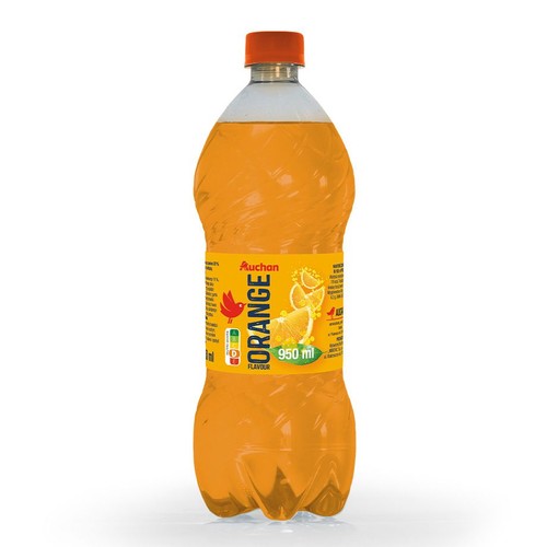 Napój gazowany o smaku pomarańczowym  Auchan 950 ml