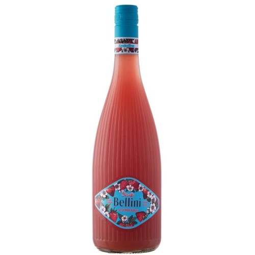 Koktail owocowy Strawberry bezalkoholowy alk. do 0,5% obj. Bevello Bellini  750 ml