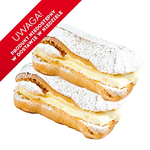 Eklerki ze śmietaną Cukiernia Auchan 2 x 110g