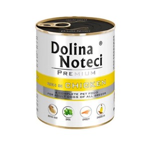 Karma mokra dla psów z kurczakiem Dolina Noteci 800 g