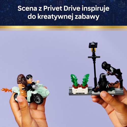 Harry Potter™ Ucieczka Hagrida i Harry’ego z Privet Drive 76459 LEGO 1 sztuka