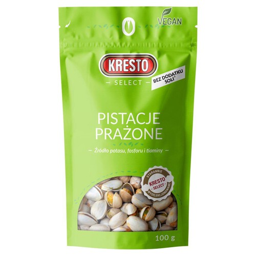 Pistacje prażone bez dodatku soli KRESTO 100 g