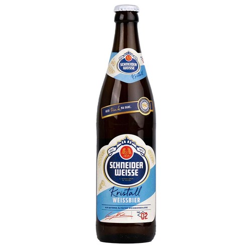 Piwo niemieckie pszeniczne Kristall Weissbier alk. 5,3% obj. Schneider Weisse  500 ml