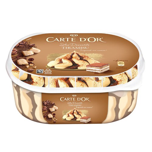 Les Dessetrs lody o smaku tiramisu Carte Dor 825 ml