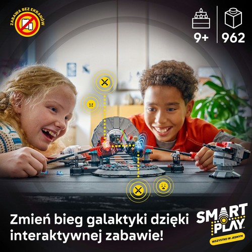 Star Wars™ SMART Play™: Pojedynek w sali tronowej i A-Wing™ 75427 LEGO 1 sztuka