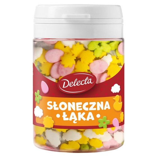 Posypka cukrowa Słoneczna łąka  Delecta 48 g