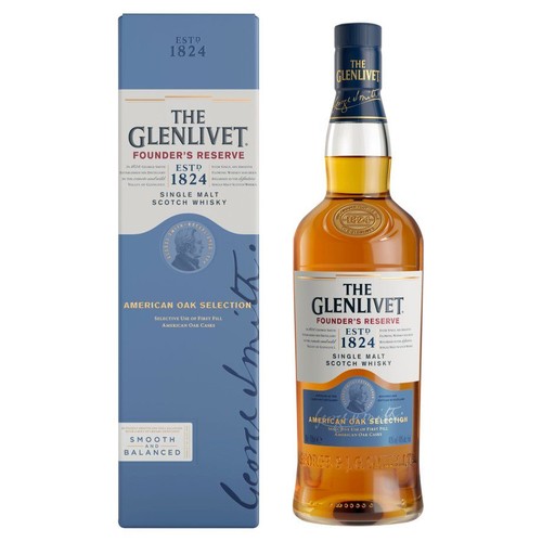 Whisky szkocka Single Malt American Oak alk. 40,0% obj. The Glenlivet 700 ml