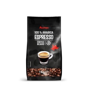 Kawa palona ziarnista Espresso Auchan 1 kg