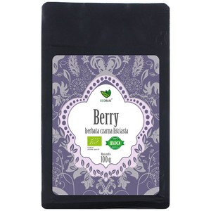 BIO Herbata czarna liściasta Berry   Ecoblik 100 g