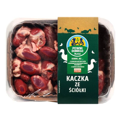 Serca z kaczki ze ściółki Pewni Dobrego 500 g