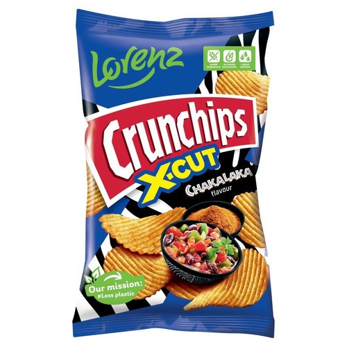 Chipsy X-Cut chakalaka Crunchips 130 g