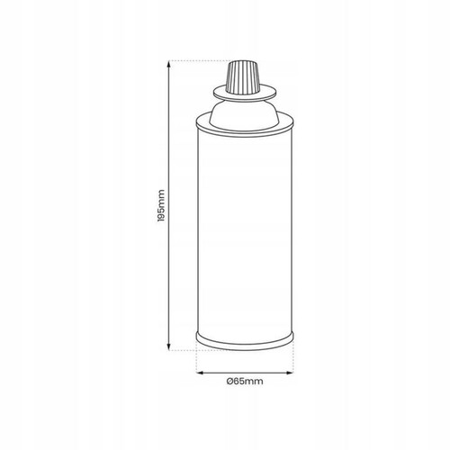 Kartusz gazowy EK004 Eko-light 230 g