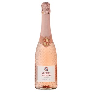 Wino polskie musujące różowe półsłodkie Rose alk. 11,0% obj. Michel Angelo 750 ml