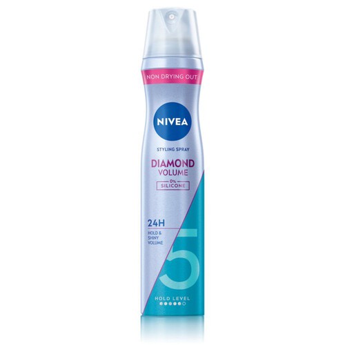 Lakier do włosów Diamond Volume Care NIVEA 250 ml