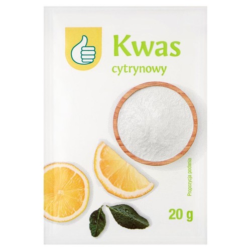 Kwasek. Kwas cytrynowy spożywczy Auchan 20 g