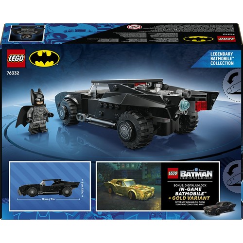 Zestaw konstrukcyjny DC Batman™: Batmobil™ z filmu Batman™ 76332 LEGO 1 sztuka
