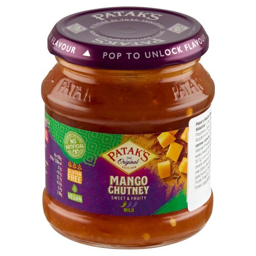 Słodki chutney z mango Pataks  340 g