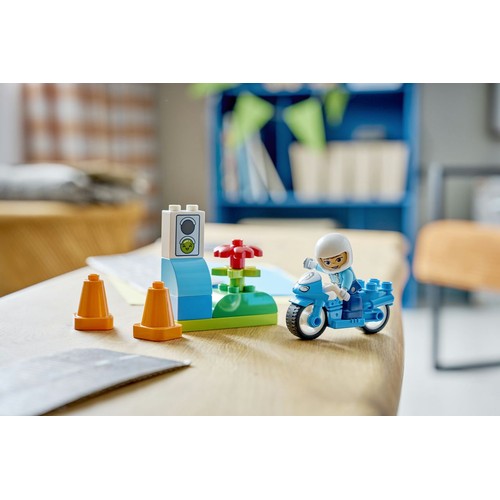 DUPLO® Moje miasteczko Niebieski motocykl policyjny 10471 LEGO 1 sztuka