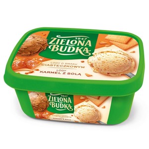 Lody ciasteczkowe z karmel i solą Zielona Budka 1 l