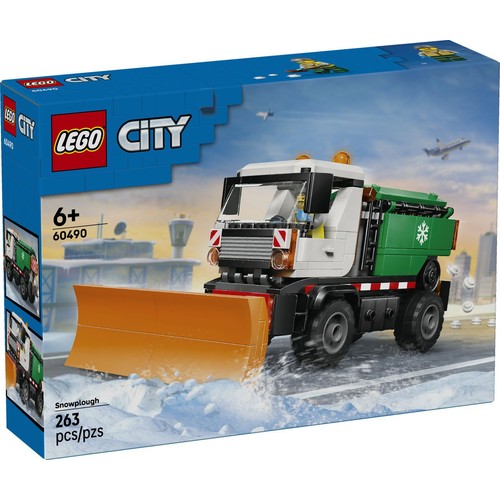 City Pług śnieżny 60490, zestaw z minifigurką LEGO 1 sztuka