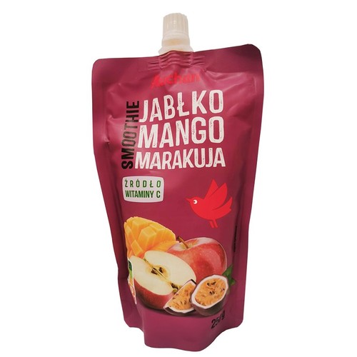 Smoothie jabłko-mango-marakuja Auchan 250 g