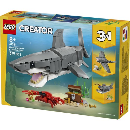 Creator Groźny rekin i skrzynia ze skarbem 31381 LEGO 1 sztuka