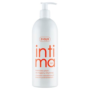 Intima Kremowy płyn do higieny intymnej z kwasem askorbinowym ZIAJA 500 ml