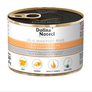 Karma mokra dla małych ras z bażantem Dolina Noteci 185 g
