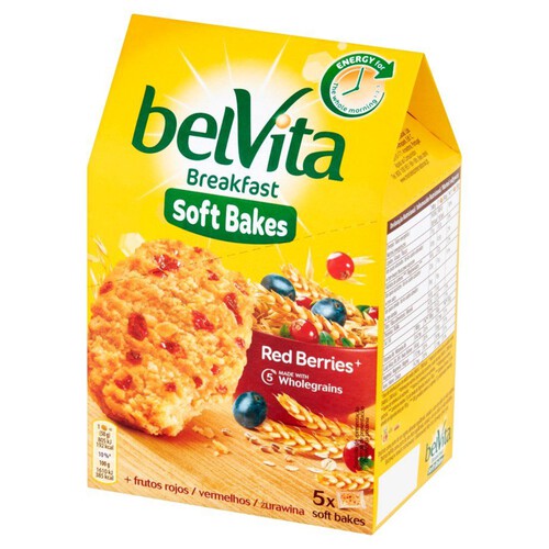 Ciastka zbożowe z żurawiną i rodzynkami   belVita 250 g